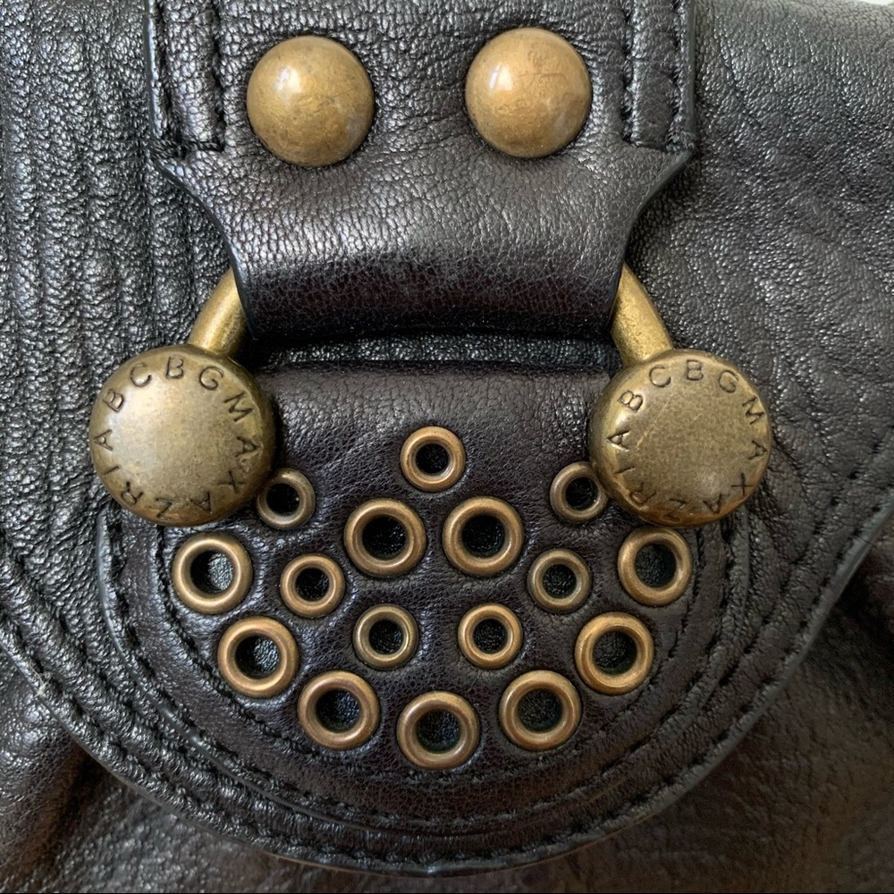 BCBG Max Azria Leather Clutch - Picture 3 of 8